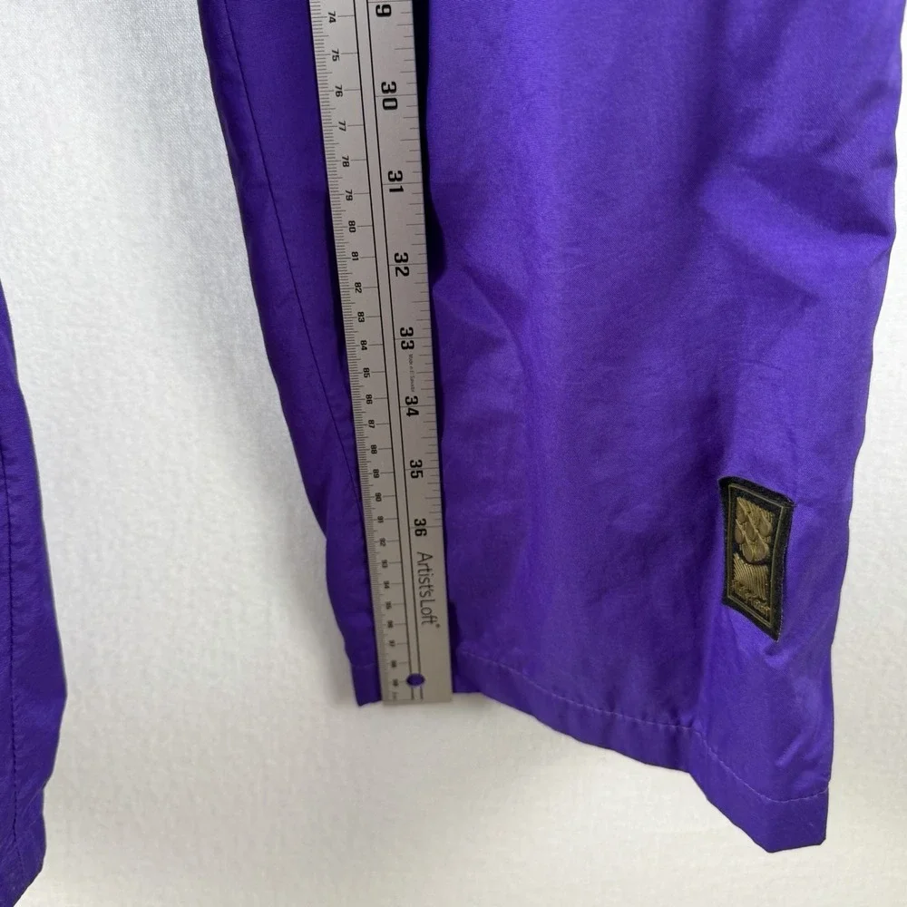 VTG Helly Hansen Helly Tech Waterproof Full Zip Rain Snow Wear‎ Over Pants Sz S